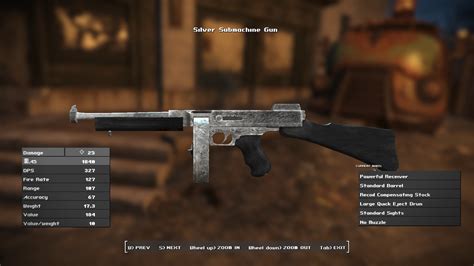 fallout smg|fallout 4 explosive submachine gun.